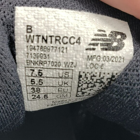 New Balance Dynasoft Nitrel V4 Trail Running Shoes Womens 7.5 Grey WTNTRCC4 - Picture 10 of 10